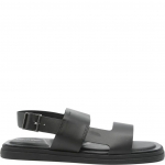 Basutės vyrams, Juoda, Back strap buckle sandals