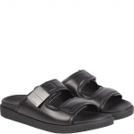 &Scaron;lepetės vyrams, Juoda, Double strap sandal