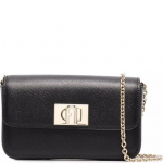 Rankinė per petį moterims, Juoda, Furla 1927 mini crossbody
