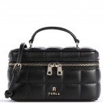 Rankinė per petį moterims, Juoda, Furla camelia vanity case