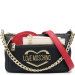 Rankinė per petį moterims, Juoda, Top handle shoulder bag