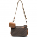 Rankinė per petį moterims, Ruda, Medium top-zip pouch crossbody