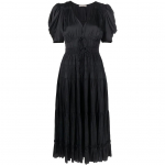 Midi suknelė moterims, Juoda, Daria Dress