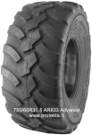Padanga 750/60R30.5 AR833 (Steel Belted) Advance 181D TL, 750/60 R30.5