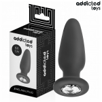 ADDICTED TOYS - ANAL PLUG WITH JEWEL SILICONE SIZE S 8.8 CM