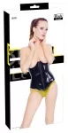 Black Level Vinyl Corset L - blizgus juodas