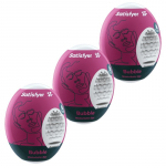 SATISFYER - 3 masturbatoriusiai Kiau&scaron;iniai BUBBLE