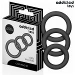 ADDICTED TOYS - Silikoninių žiedų rinkinys 1