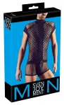 Svenjoyment vyri&scaron;kas tinklinis kombinezonas M, juodas