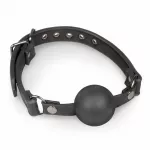 Easytoys burnos kai&scaron;tis su galvos diržais, juodas, 5 cm