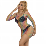 SUBBLIME DRESSES &ndash; subblime - 952426 vaivoryk&scaron;tės ilgų rankovių tinklinis suknelė vienas dydis