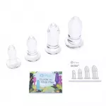 B-Vibe Glass Dilators Set &mdash; 4 vnt.