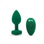 B-Vibe Vibracinis papuo&scaron;tas ki&scaron;tukas M/L Emerald