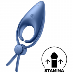 SATISFYER - SNIPER Mėlynas Vibruojantis Žiedas