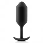 B-Vibe Snug Plug 3 Black, 180 g