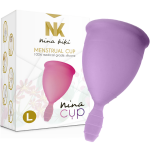 Nina kik&iacute; &ndash; menstruacinis puodelis purpurinis - dydis l