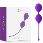 INTENSE HEALTH & FUN &ndash; intense - kisha fit silikoniniai kegeliai lilac