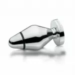 Mystim John Large Metal Anal Plug, 10.5 cm