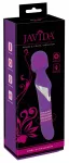 JAVIDA Wand & Pearl Dual-Ended Vibrator 24cm