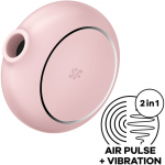 SATISFYER AIR PULSE &ndash; satisfyer - pro to go 3 dubulis air pulse stimuliatorius ir vibratorius rožinis
