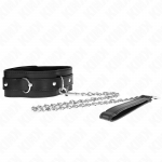 KINK COLLAR & GAG &ndash; kink - 65 cm ilgio juosta su kra&scaron;tu juoda 54 x 4.5 cm