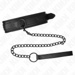 KINK COLLAR & GAG &ndash; kink - neopreno bondage kra&scaron;tas modelis 2 su diržu 78 cm reguliuojamas 37.5 x 49.5 cm