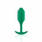 B-Vibe Snug Plug 2 Green 114g 3x11.4cm