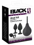 Black Velvets Anal Kit &mdash; silikoninis rinkinys su klizma
