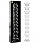 NEBULA SERIES BY IBIZA &ndash; modelis 22 dildo borosilikatinis stiklas ai&scaron;kus 21.5 cm -o- 2.5 cm