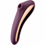 SATISFYER AIR PULSE - DUAL KISS ORO PULSACIJOS VIBRATORIUS RAUDONAS