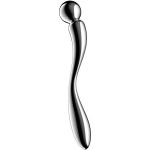 SATISFYER - STAR FORCE 2 Nerūdijančio Plieno Dvigubas Dildo