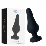 INTENSE ANAL TOYS &ndash; intense - anal plug pipo l juodas silikonas 13 cm