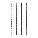 Ouch! by Shots Silicone Spiral Screw Plug Set, 4 vnt.