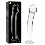 NEBULA SERIES BY IBIZA &ndash; modelis 11 dildo i&scaron; borosilikato stiklo ai&scaron;kus 16 cm -o- 3 cm