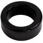 Doc Johnson TitanMen Stretch-To-Fit Ring Black TPR