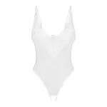 Obsessive Alissium Open Bodysuit White XS/S