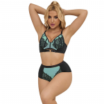 SUBBLIME SETS &ndash; subblime - 955564 žalia patentinė oda mesh užtraukimo kra&scaron;to rinkinys l/xl