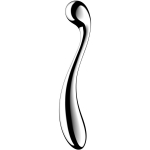 SATISFYER DILDO - Star Force 4 Nerūdijančio Plieno Dvigubas Dildo