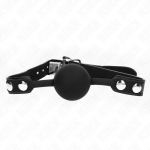 KINK COLLAR & GAG &ndash; kink - modelis 1 silikoninis kam&scaron;tis 4 cm su užraktu 60 x 2 cm