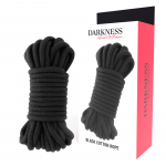 DARKNESS BONDAGE &ndash; darkness - japoni&scaron;ka virvė 10 m juoda