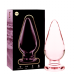 NEBULA SERIES BY IBIZA &ndash; modelis 4 analo ki&scaron;kis borosilikatinis stiklas rožinis 11 cm -o- 5 cm