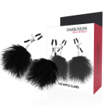 DARKNESS SENSATIONS &ndash; darkness - pom-pom nipple spaustukai 2