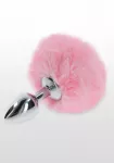Taboom Bunnytail Plug Pink &mdash; aliuminis, mažas