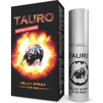 TAURO &ndash; papildoma galia vėlinimo pur&scaron;kiklis vyrams 5 ml