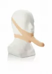CalExotics Accommodator lateksinis dildo su galvos diržais, 12,7 cm