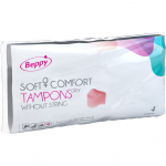 BEPPY &ndash; mink&scaron;ti patogūs tamponai sausi 4 vienetai