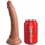 KING COCK - Elite Realisti&scaron;kas Dildo 17.8 cm