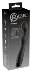 Rebel Curved Anal Vibrator Black 23.5 cm