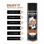 BRUMA &ndash; premium masažos kar&scaron;tas aliejus kupkė 3 in 1 - 100 ml
