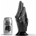 ALL BLACK - Fist Formos Dildo 21 cm